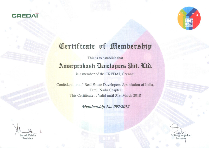 Member of Credai