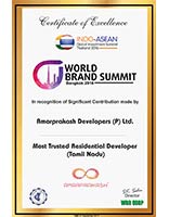 MOST TRUSTED RESIDENTIAL DEVELOPER (TAMIL NADU) - AMARPRAKASH DEVELOPERS