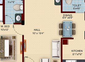 UNIT 5A - 3BHK SOUTH FACING